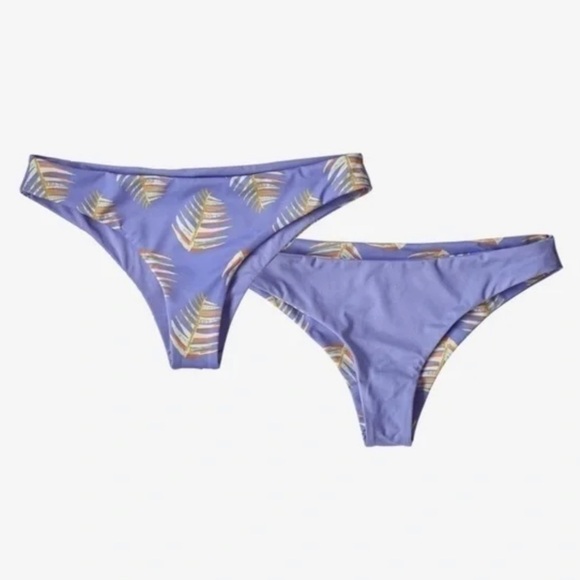 NWT Patagonia Hearts Of Palm Glassy Dawn Tankini 2 Piece Bikini Swimsuit size S - Picture 4 of 13